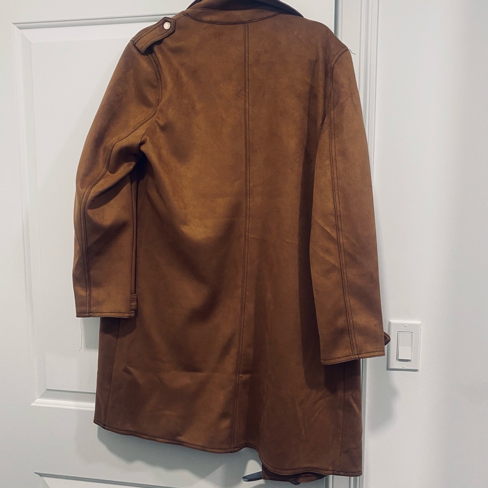 Tahari suede jacket